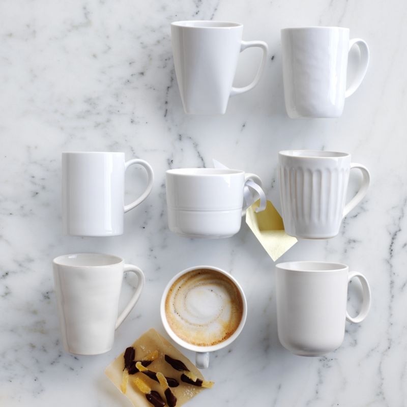 Hue 12-oz. White Mug