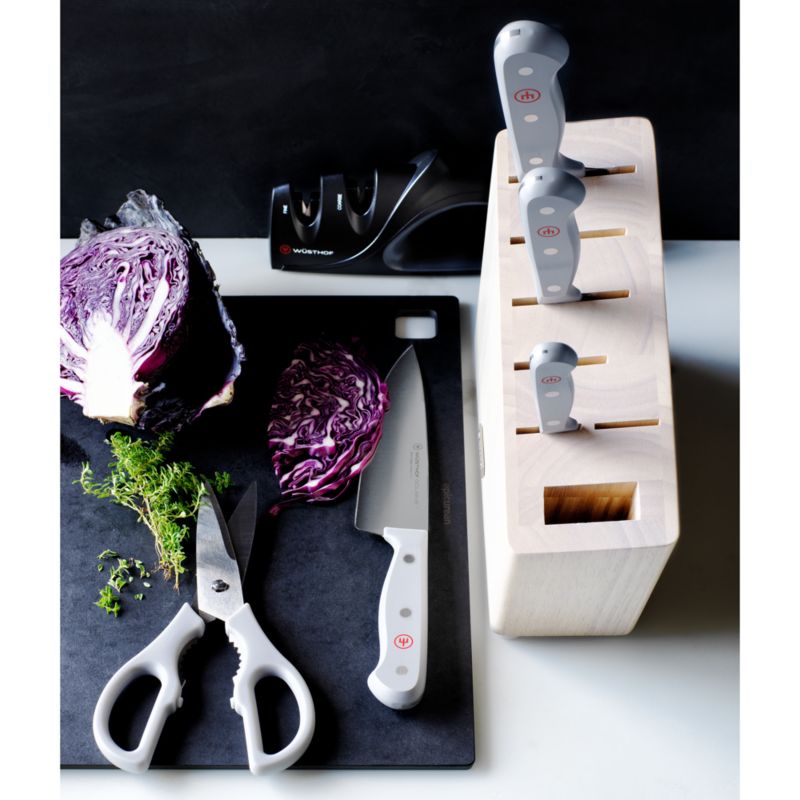 Wusthof ® Gourmet Grey 7-Piece Knife Block Set