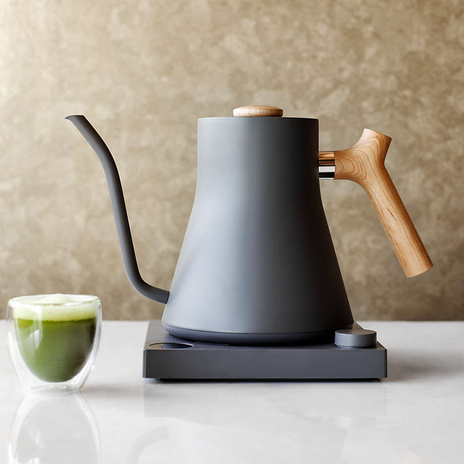 Grey shop electric kettle