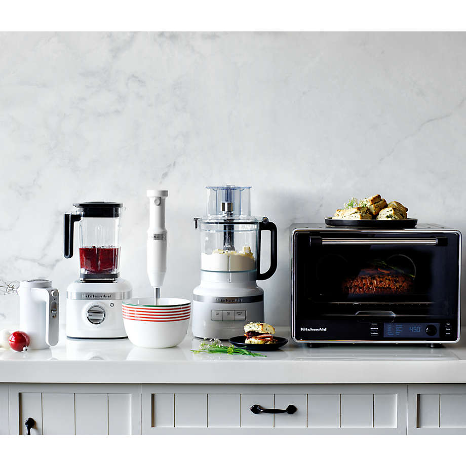 Renaissance cap Trillen KitchenAid White 13-Cup Food Processor + Reviews | Crate & Barrel