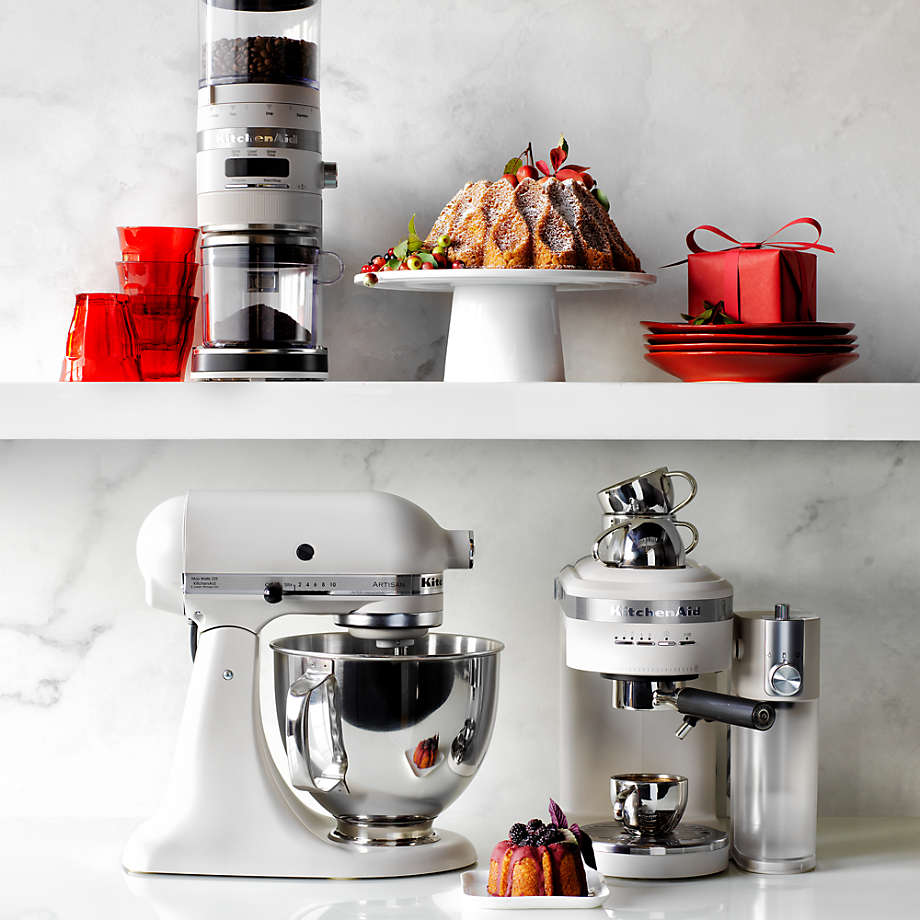 KitchenAid Matte Milkshake White Burr Coffee Grinder Reviews