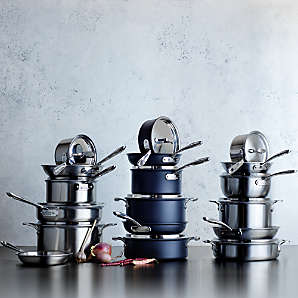 All-Clad d5 Brushed Stainless Steel 5-Piece Cookware Set + Reviews, Crate  & Barrel Canada