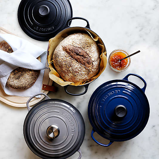 Le Creuset ® Signature Licorice Black Enameled Cast Iron Dutch Ovens