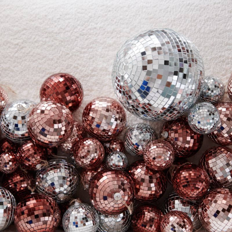 Stevey Disco Ball Christmas Tree Ornaments by Leanne Ford, Set of 12 - image 3 of 9