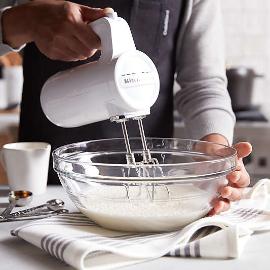 KitchenAid ® White Cordless Hand Mixer