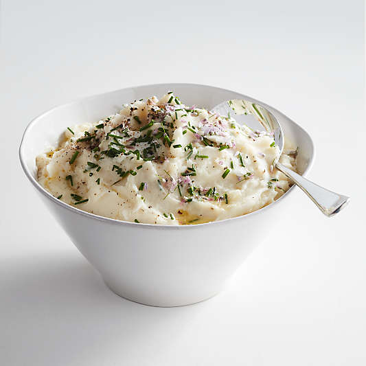 Marin White Stoneware Cereal Bowl