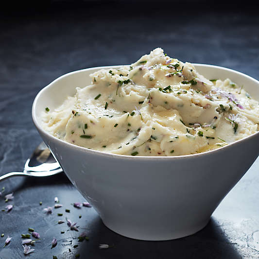 Marin White Small Stoneware Serving Bowl