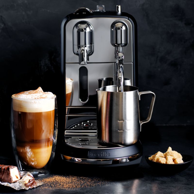 Nespresso ® by Breville ® Creatista ® Plus Black Truffle Espresso Machine