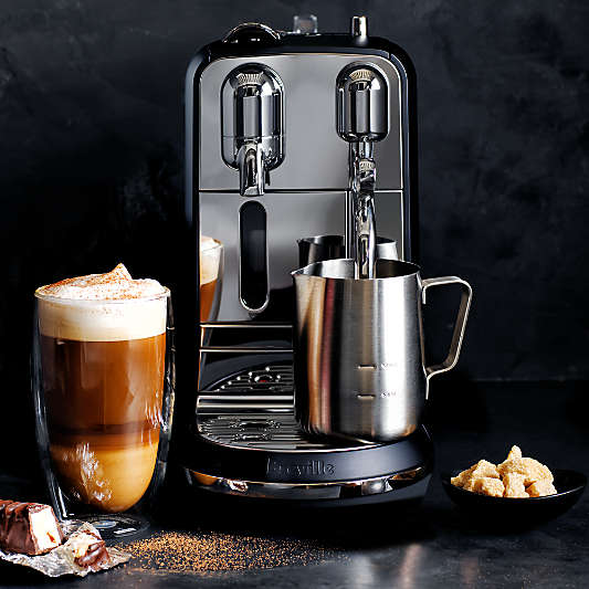 Nespresso ® by Breville ® Creatista ® Plus Espresso Machine in Black Truffle