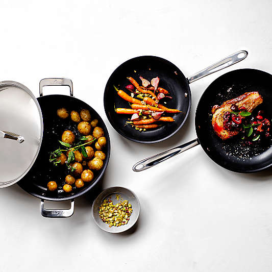 All-Clad ® HA1 Curated Hard-Anodized Non-Stick Frying Pans, Set of 2