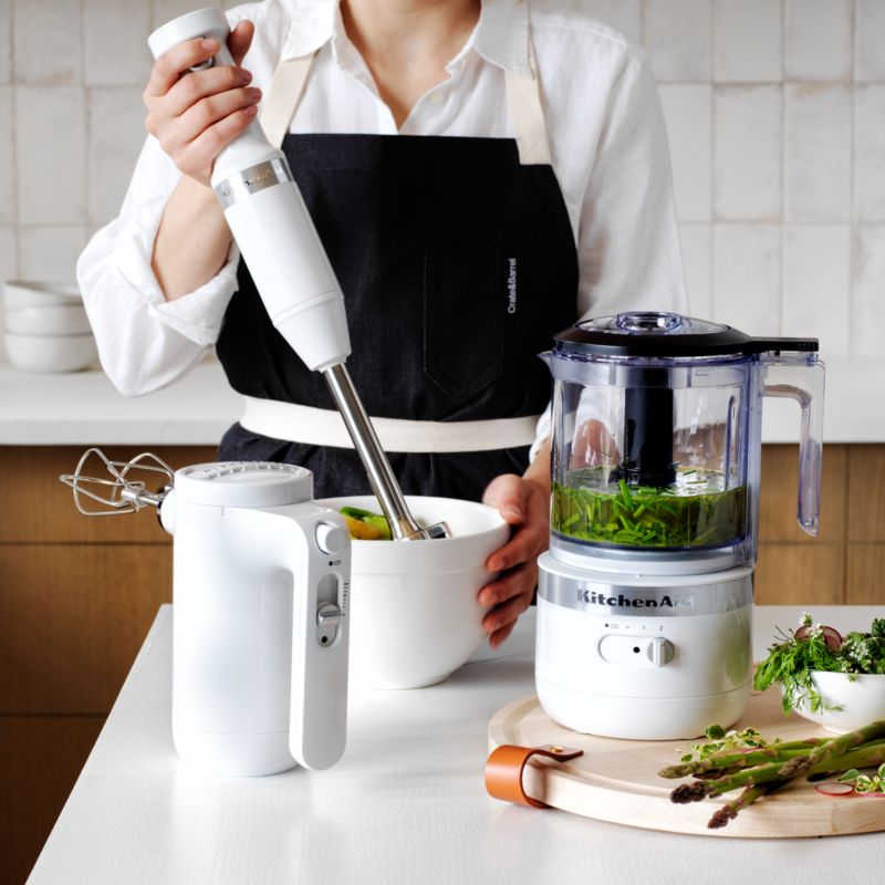 KitchenAid Cordless Hand Blender, 8 inch, White - Bed Bath & Beyond -  34748951