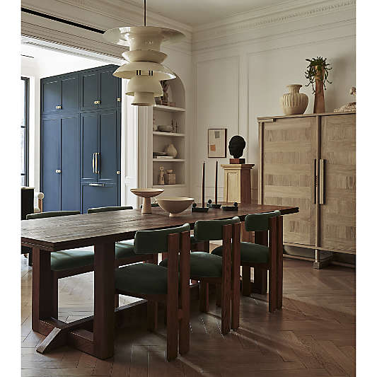 Es Taller 108" Wood Dining Table by Athena Calderone