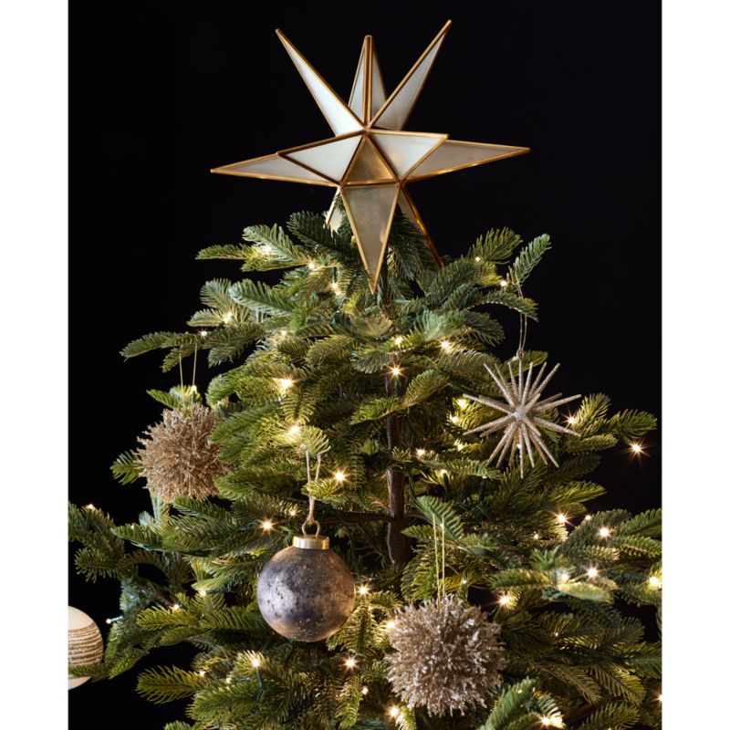 White Coral Cluster Christmas Tree Ornaments, Set of 12 - image 2 of 5