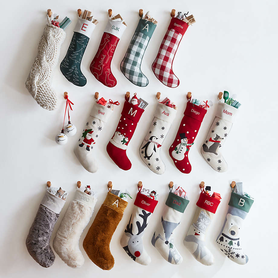 Crate Barrel Winter White Faux Fur Christmas Stocking Yorkdale Mall