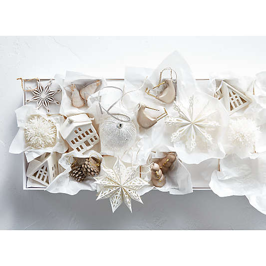 Snow Day Cutout Snowflake Christmas Tree Ornament