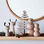 View Holiday Wooden Reindeer Decoration 11" - image 3 of 5