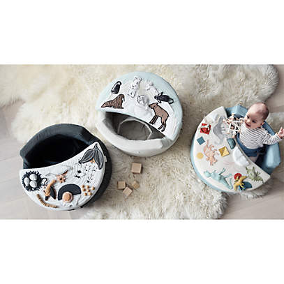 Crate and barrel busy baby activity chair top