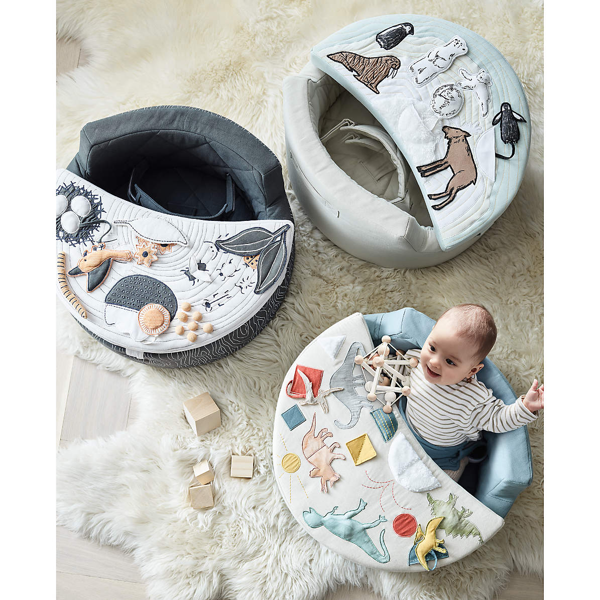 Crate and outlet barrel activity chair