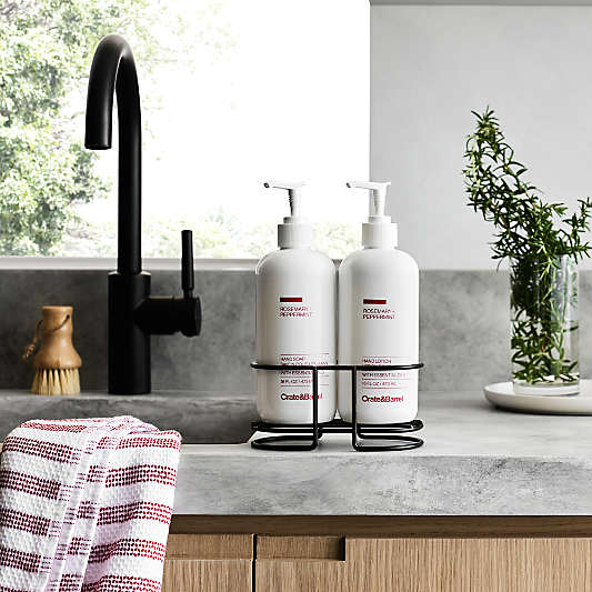 Matte Black 2-Slot Caddy