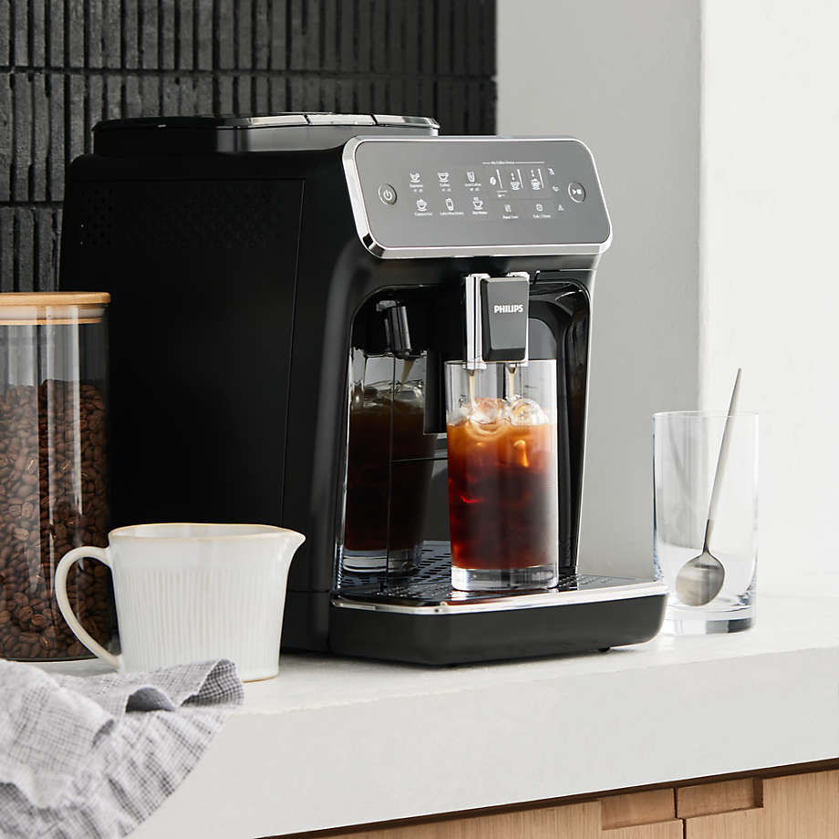 Philips 3200 Series Fully-Automatic Espresso Machine with LatteGo + Iced Coffee Maker