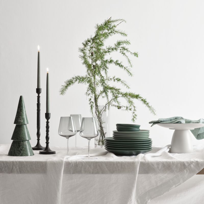 Small Green Marble Christmas Tree 7" - image 8 of 12