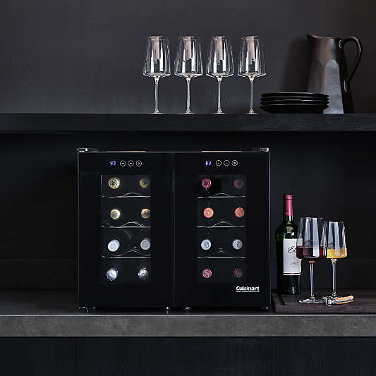 Cuisinart® Private Reserve® 16-Bottle Dual Zone Wine Fridge