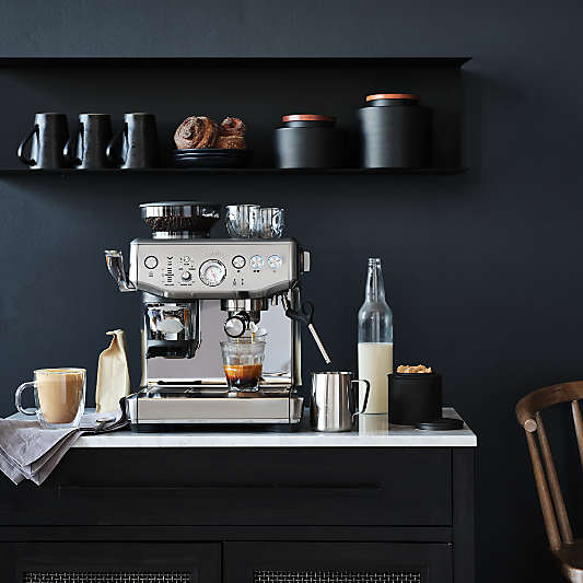 Breville ® Barista Express ® Impress Espresso Machine in Brushed Stainless Steel