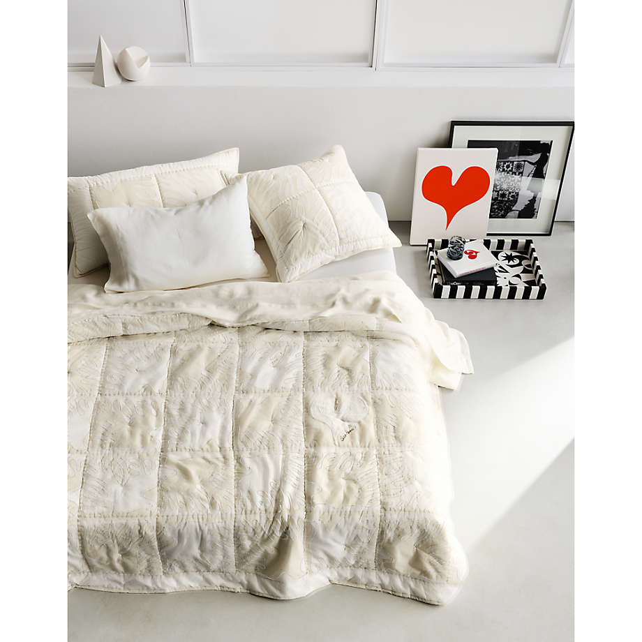 Cosmo Tencel Modal Blend Square Stitched Quilt Set – Ecitydirect