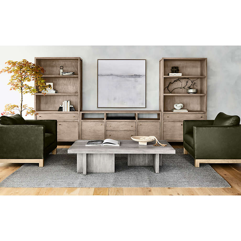 Crate and barrel 2025 storage coffee table
