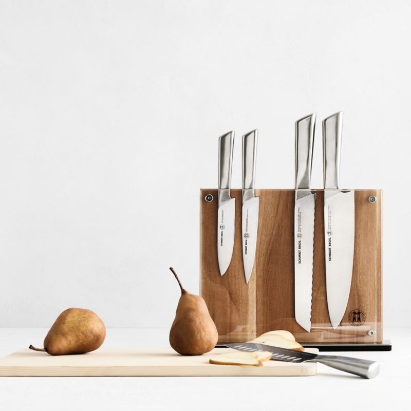 Schmidt Brothers Stainless Steel 10-Piece Knife Block Set - image 1 of 7