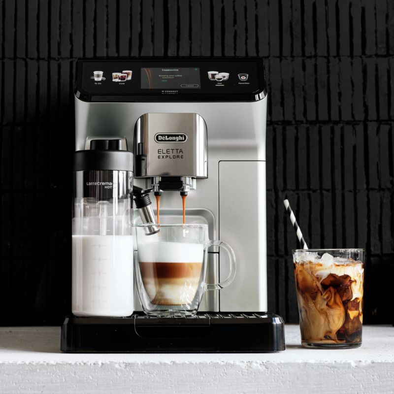 De'Longhi Eletta Explore Fully Automatic Espresso Machine with Cold Brew