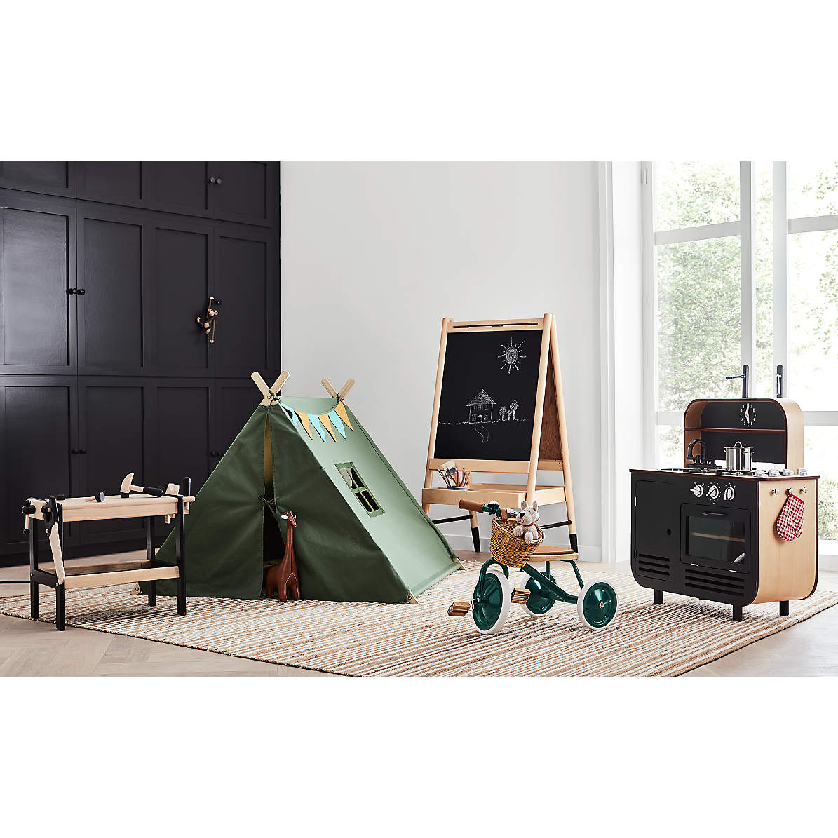 Crate and barrel teepee cushion hot sale