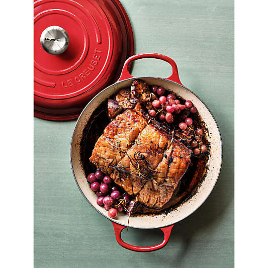 Le Creuset ® Signature 4.5-Qt. Cerise Enameled Cast Iron Round Dutch Oven