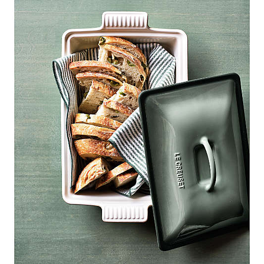 Le Creuset ® Heritage 4-Qt. Thyme Rectangular Casserole Dish with Lid