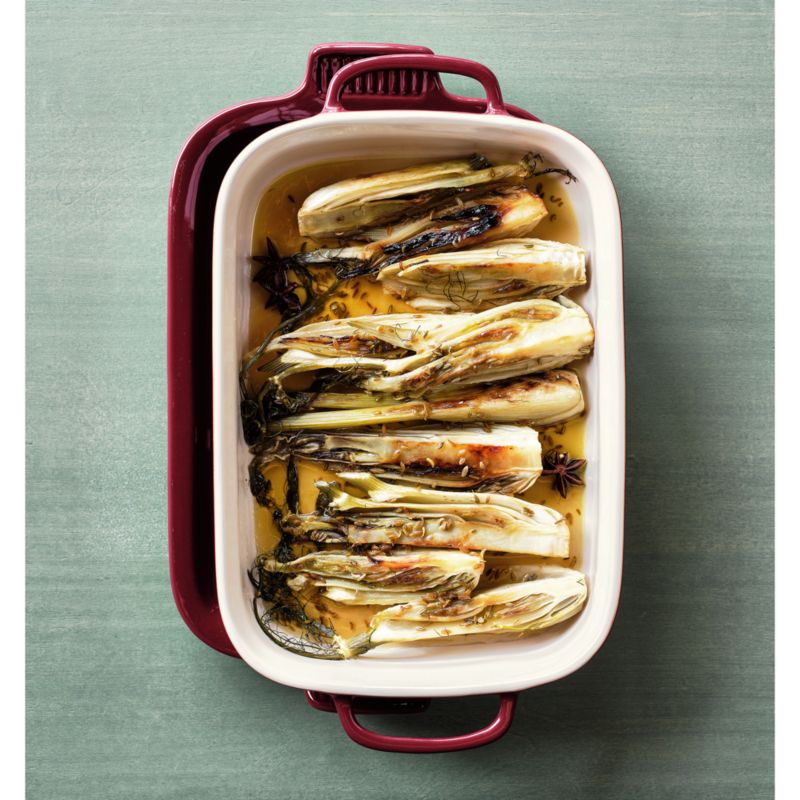 Le Creuset ® Heritage Rectangular Rhone Ceramic Baking Dish with Lid - image 1 of 7