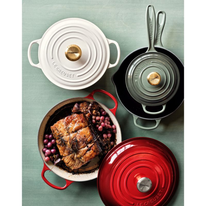 Le Creuset ® Signature 4.5-Qt. Cerise Red Enameled Cast Iron Dutch Oven - image 1 of 11