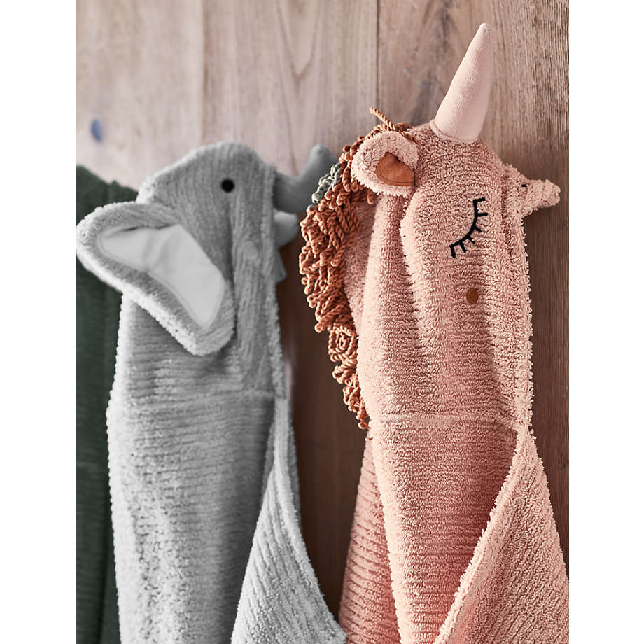 Unicorn Organic Hooded Baby Towel Crate Kids