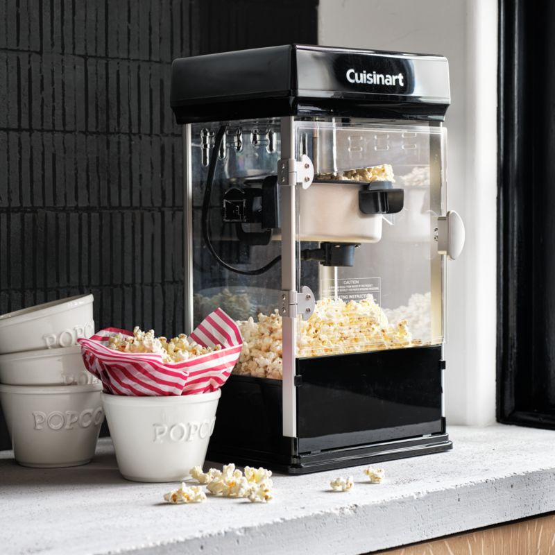 Cuisinart Theater Style Black Popcorn Maker Crate Barrel Canada