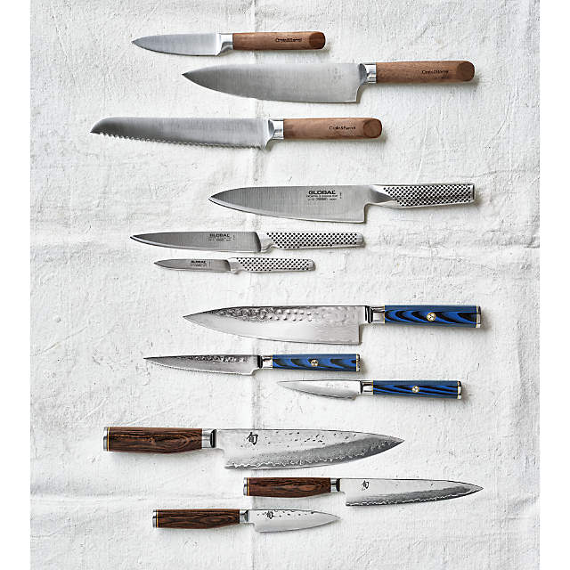 Global Classic Butcher's Knife, Set of 9