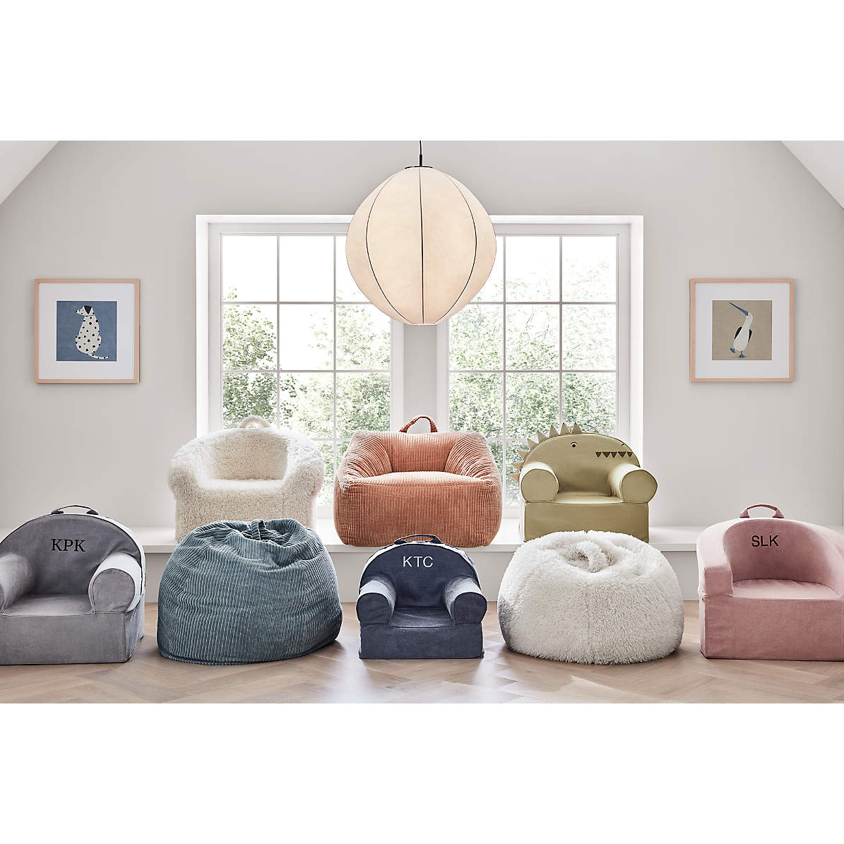 Corduroy Kids Bean Bag Chairs Crate Kids