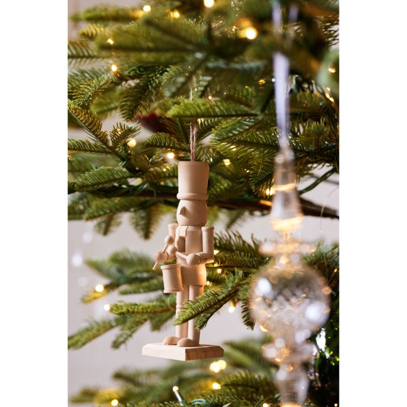 Wood Nutcracker Christmas Tree Ornaments, Set of 5 - image 4 of 7