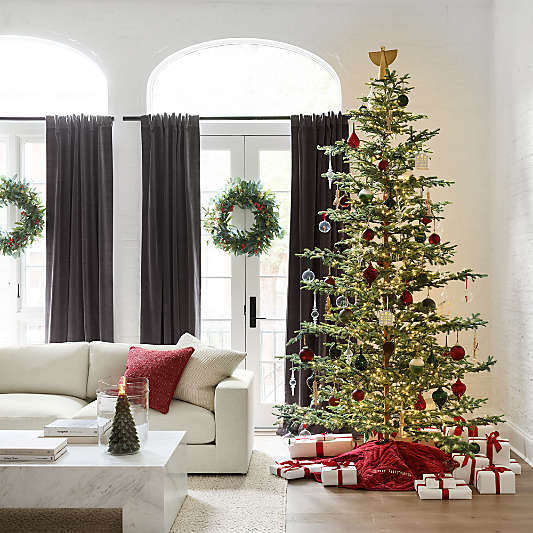 Glass Tree Christmas Ornament