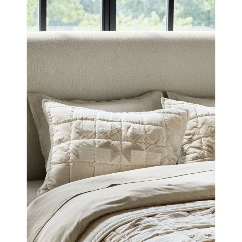 Anneli Ivory Upholstered California King Bed - image 9 of 14