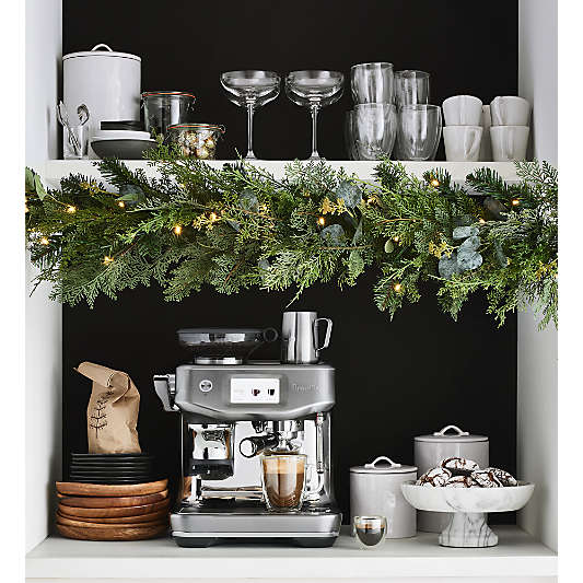 Breville ® Barista Touch ™ Impress Espresso Machine in Damson Blue