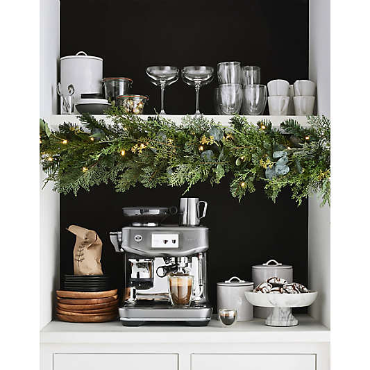 Breville ® Barista Touch ™ Impress Espresso Machine in Damson Blue