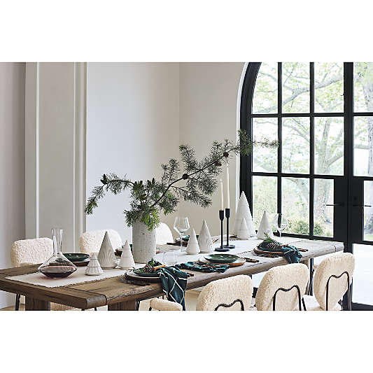 Green Trees Tablescape