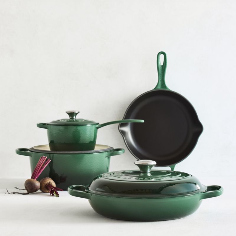 Le Creuset Artichaut Signature 1.75-Qt. Saucepan + Reviews | Crate u0026 Barrel