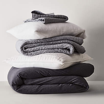 Organic Percale Quilted Pillow Sham