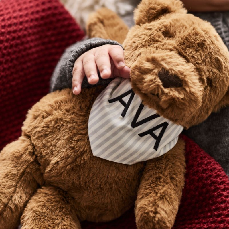 Crate Cuddlies Small Brown Bear Kids Stuffed Animal - image 8 of 11