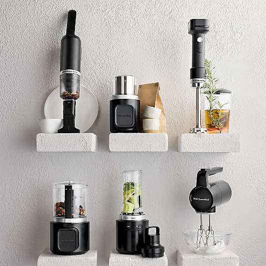 KitchenAid ® Go ™ Black Cordless Hand Mixer with Battery